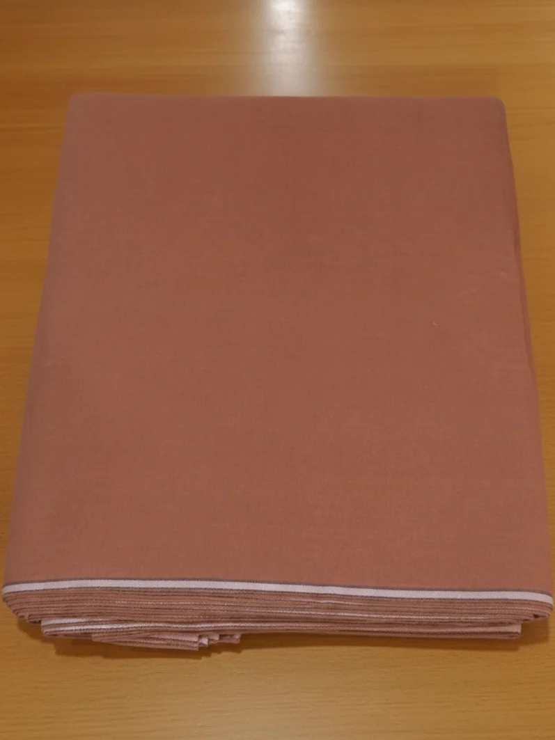 Brown cotton khaddar Fabrics