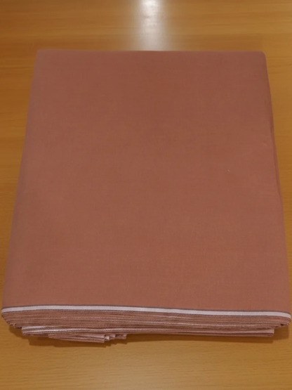 Brown cotton khaddar Fabrics