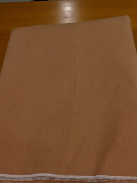 Camel Cotton khaddar Fabrics