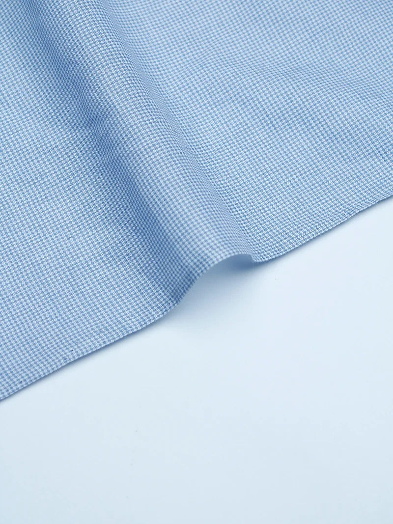 Sky Blue Cotton Khaddar fabrics