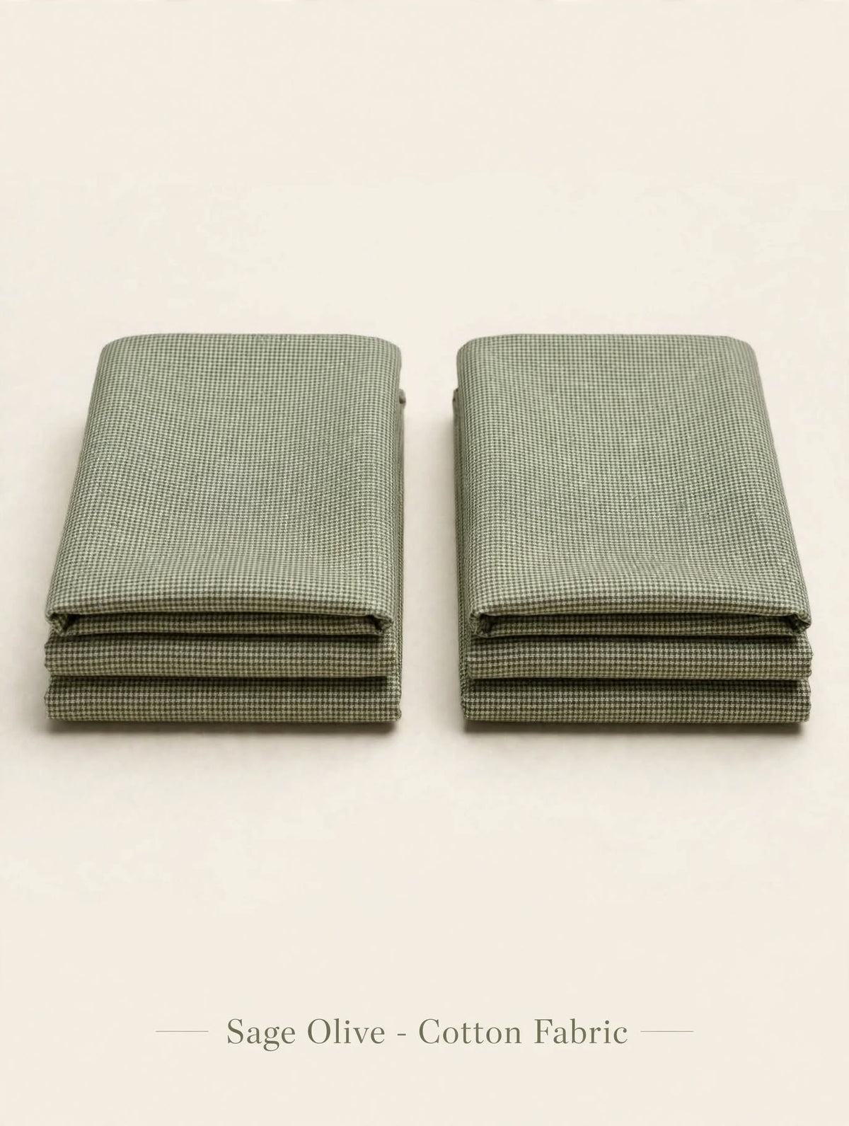 Olive Cotton Khaddar Fabrics