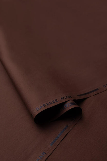 Chocolate cotton fabric