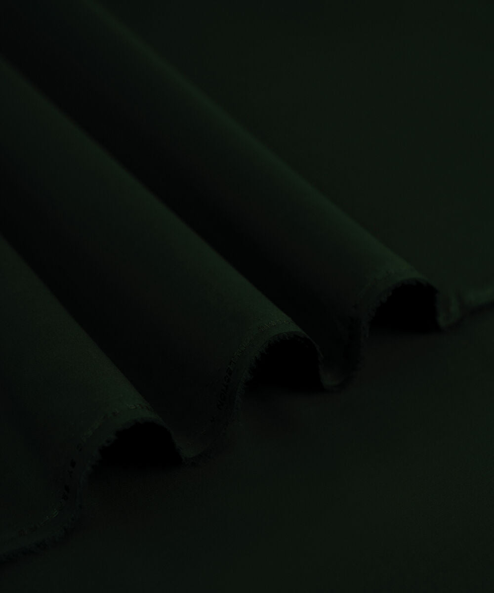 Dark Green Wash & Ware Fabric