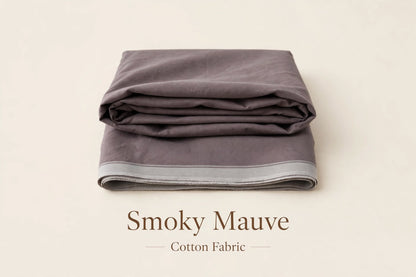 Smoky Mauva Cotton Khaddar Fabrics