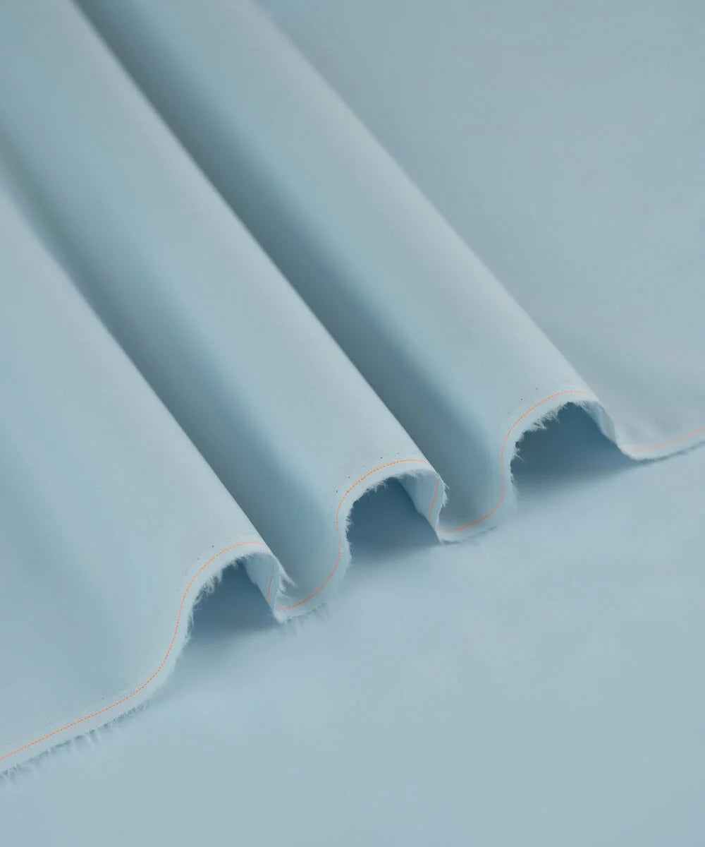Sky-Blue Wash & Ware Fabric